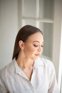 Gold Bar Studs