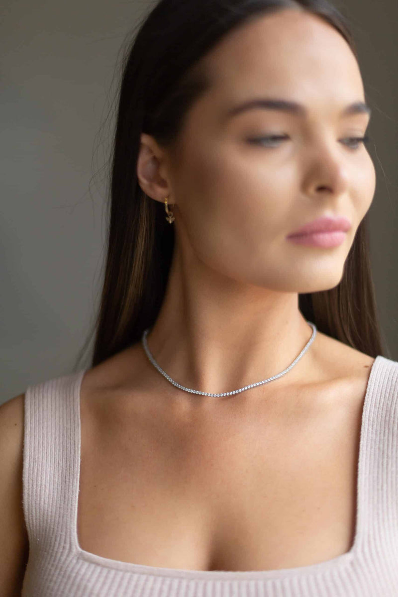 6ct Classic Tennis Necklace