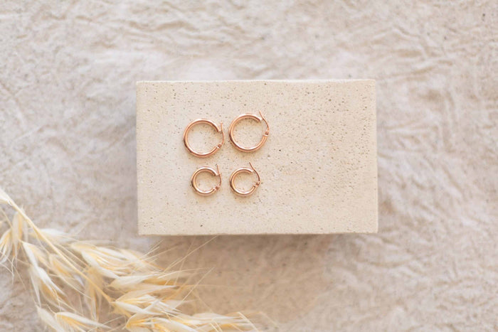 Chunky Medium Hoops