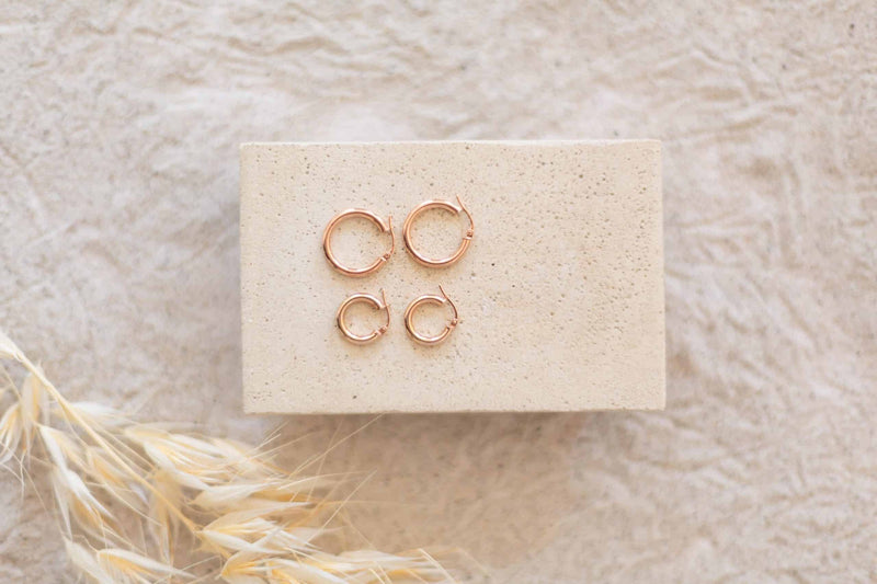 Chunky Medium Hoops