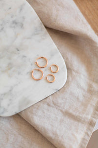 Chunky Medium Hoops