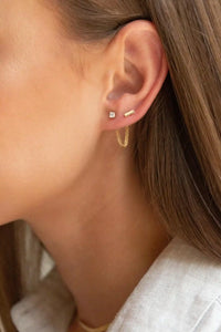 Dainty Diamond Studs