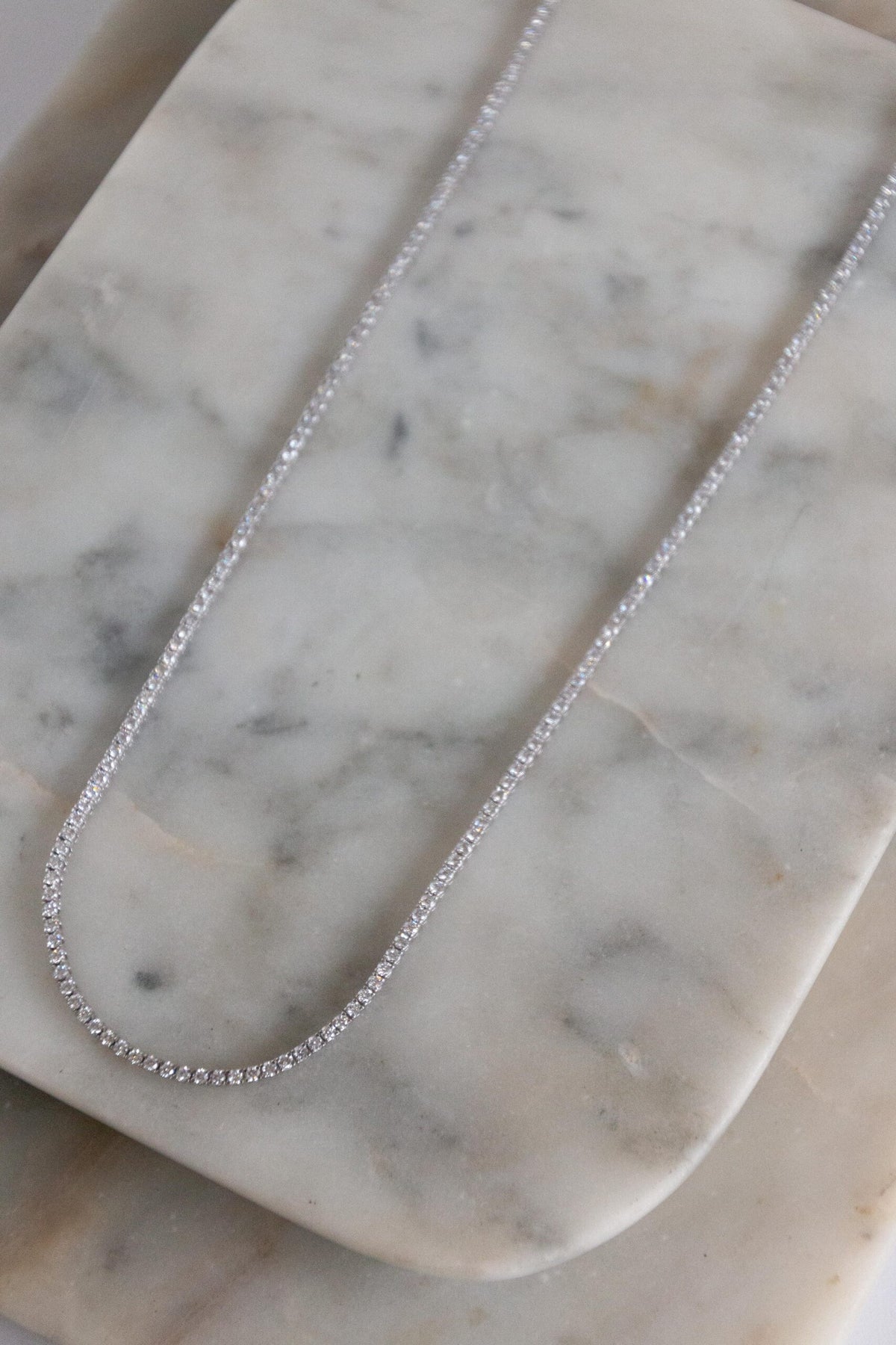 6ct Classic Tennis Necklace