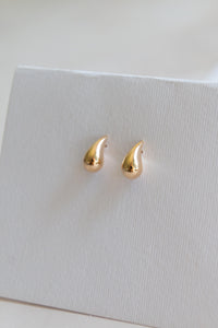 Teardrop Stud Earrings