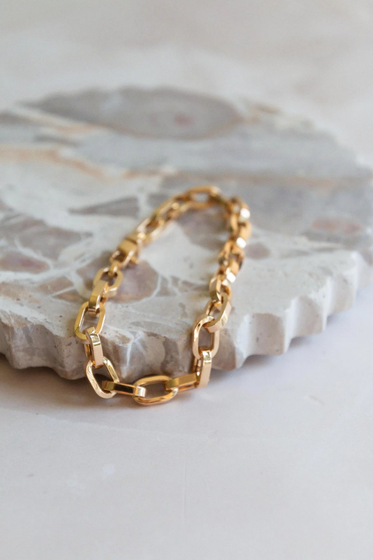 Chunky Oval Link Bracelet