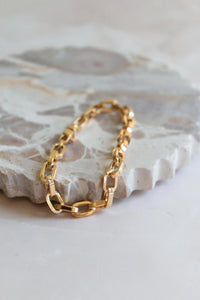 Chunky Oval Link Bracelet