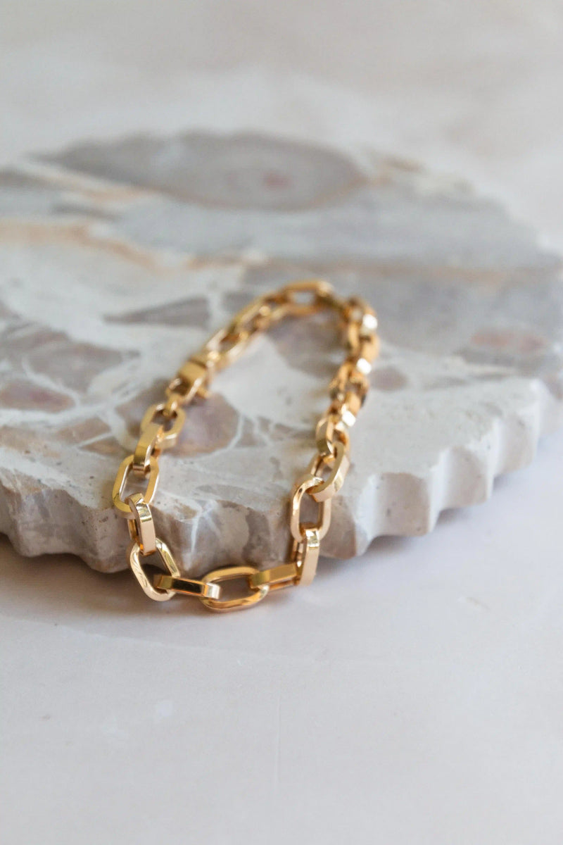 Chunky Oval Link Bracelet