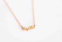 Mini Name Necklace