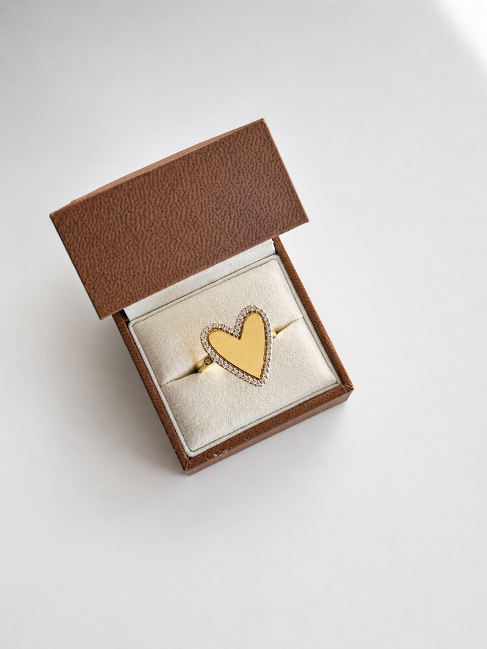 The Love Heart Ring